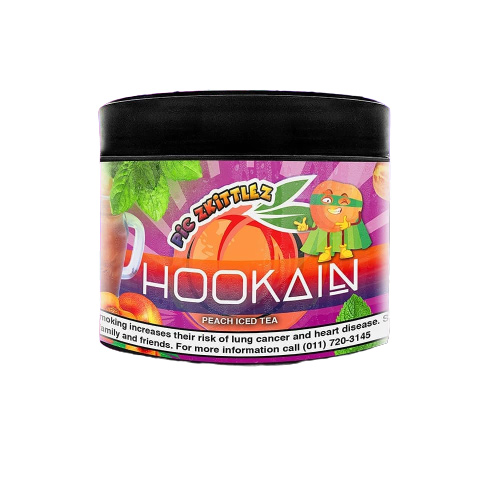 Hookain Pic Zkittlez Peach Ice Tea 200g House of Clouds