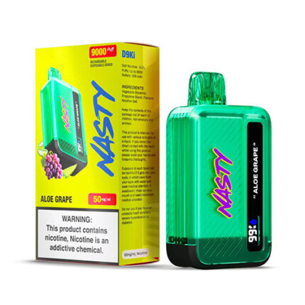 Nasty Bar Disposable D9Ki 9000 Puff 5% - Aloe Grape