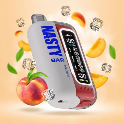 Nasty Bar XL DR20Ki 20 000 Puffs Disposable 5% - Peach Ice