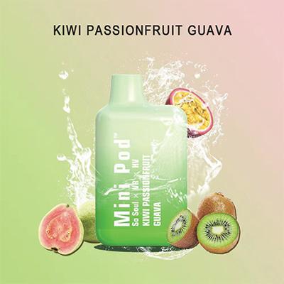 Mini Pod Disposable 1000puffs -kiwi passionfruit guava 50mg