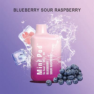 Mini Pod Disposable 1000puffs -blueberry sour raspberry 50mg