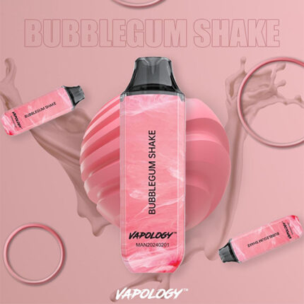 Vapology Bar Disposable 8000puffs - BubbleGum Shake