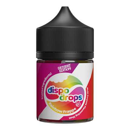 Dispo Drops Salts -Rainbow Frappe 50mg 60ml