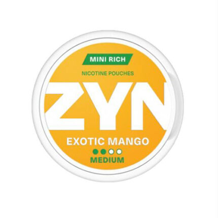 ZYN Snus - Exotic Mango Mini Rich Medium Nicotine Pouches
