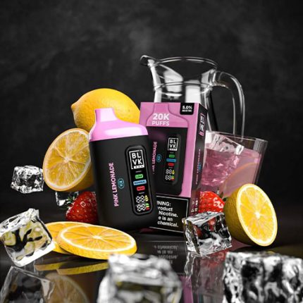 BLVK Bar 20K Puff Disposable 5% - Pink Lemonade