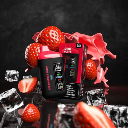 BLVK Bar 20K Puff Disposable 5% - Strawberry Slush