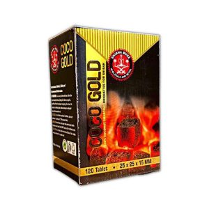 coco-gold-coconut-charcoal-120-pcs-tablets-25mm-25mm-15mm-house-of-clouds