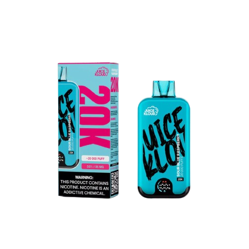 E-Xhale Juice Kloud 20k Puff 3.5% - Sour Blue Raspberry - Image 1