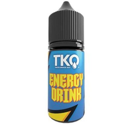 TKO Salts Energy Drink 20mg 30ml nicotine salt e-liquid bottle with bold energy drink flavour