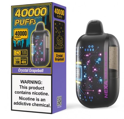 Nexa Ultra Invisacloud Edition - Crystal Grapeball 40000 Puff 50mg