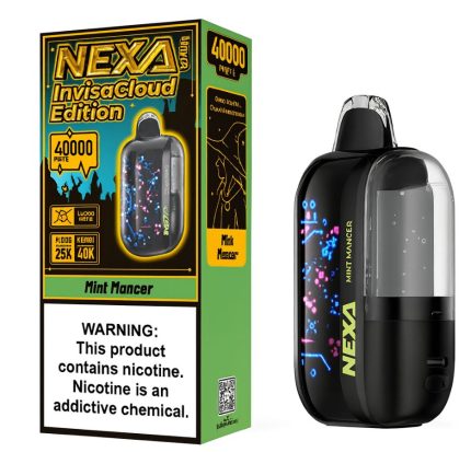 Nexa Ultra Invisacloud Edition - Mint Mancer 40000 Puff 50mg