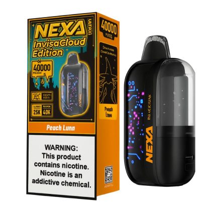 Nexa Ultra Invisacloud Edition - Peach Luna 40000 Puff 50mg